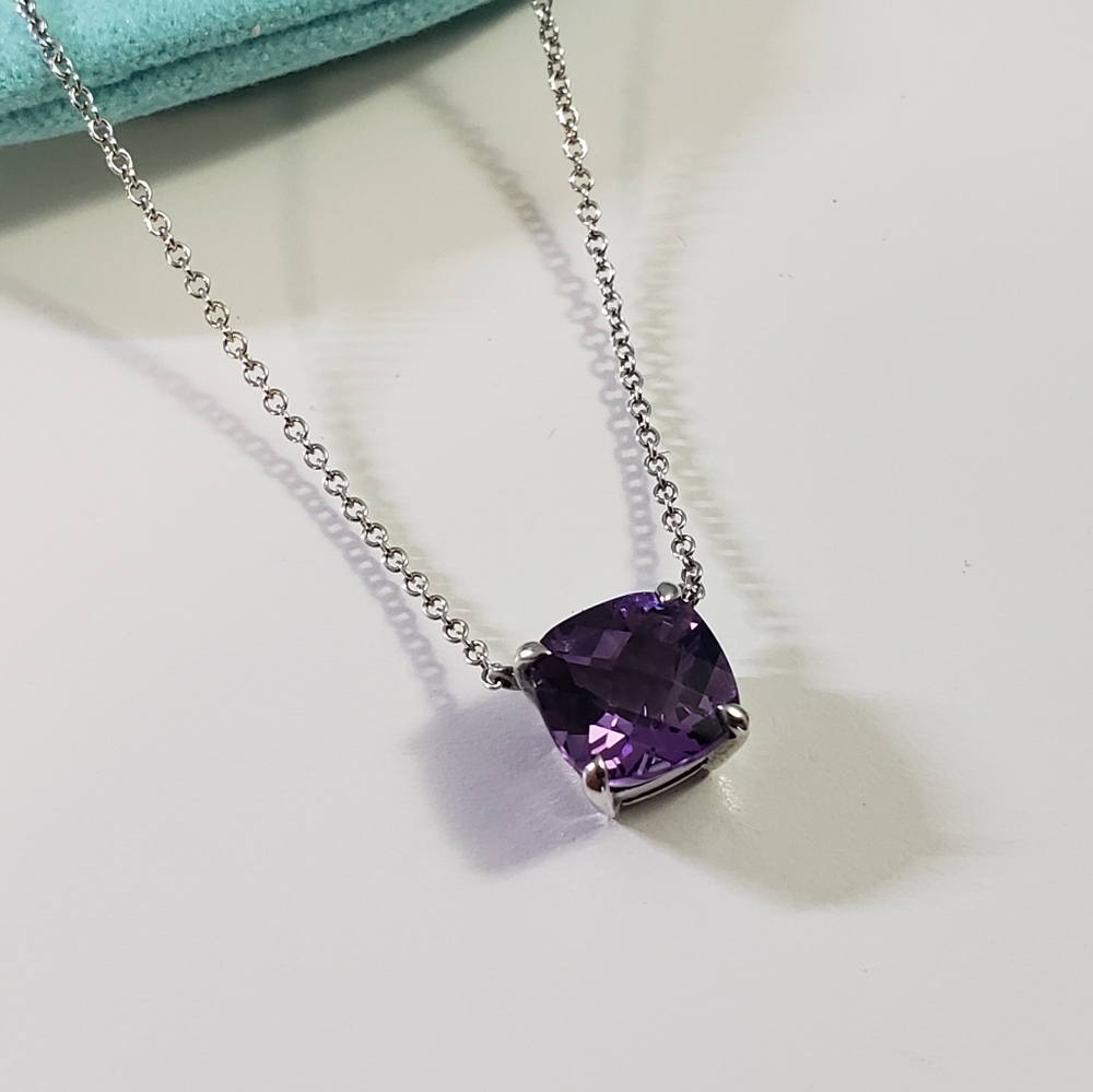 Tiffany & Co Amethyst Sparklers Necklace